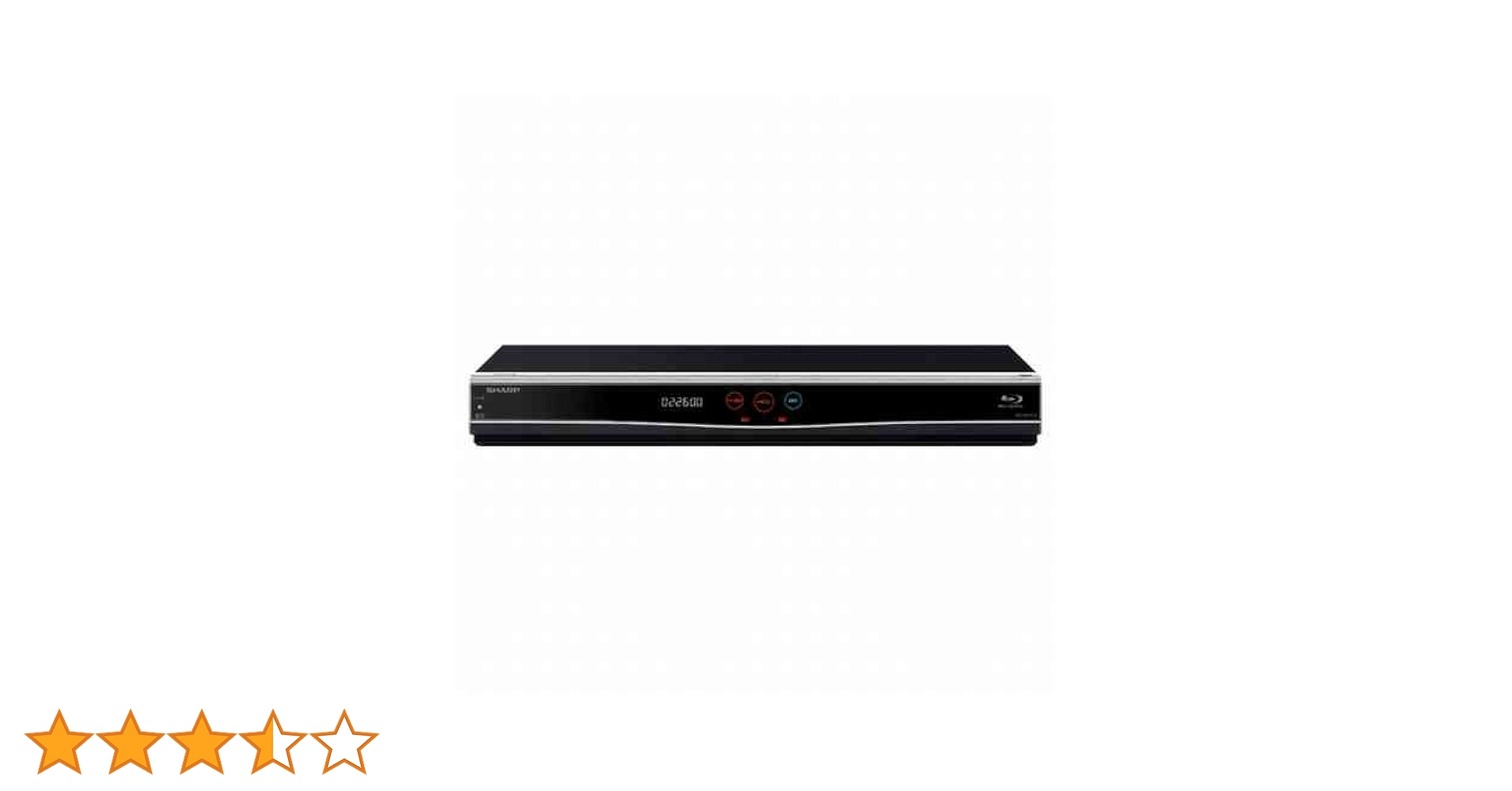 新品リモコン 2TB 2番組録画 シャープブルーレイレコーダー BD-W2600